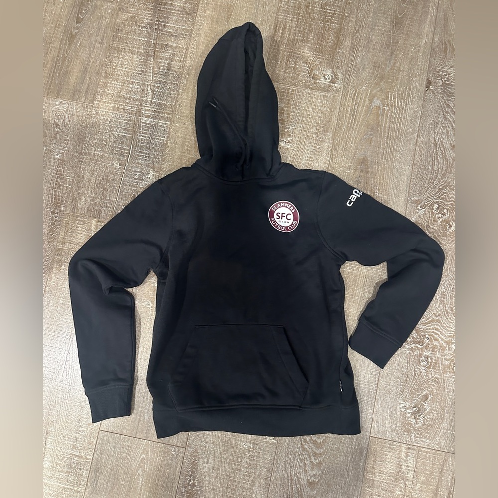 Capelli Black Hoodie with Slammers FC Logo - Women’s Medium